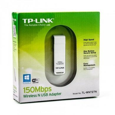 TL-WN727N Adaptador Wireless TP-Link USB 150Mbps N