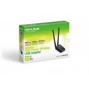 Adaptador Wireless TP-Link Alta potência Mini USB 300Mbps 5 dBi 2 antenas destacáveis