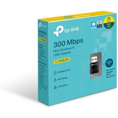 TP-Link Mini Adaptador Wireless USB N300Mbps