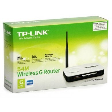 Roteador TP-Link Wireless G 54Mbps