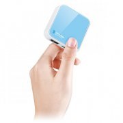 TP-Link Nano Roteador Wireless N 150Mbps Alimentaçao por porta micro USB Suporta modos AP (padrao), Cliente, R