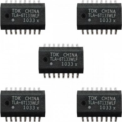 TLA-6T133WLF-T 5x LAN Transformer PULSE XFMR 1500V