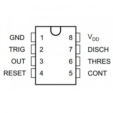 TLC555ID CI timer TL555I SOIC8 SMD