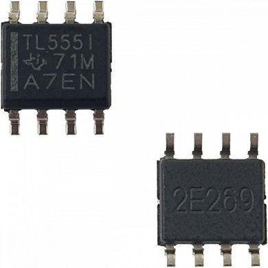 TLC555ID CI timer TL555I SOIC8 SMD
