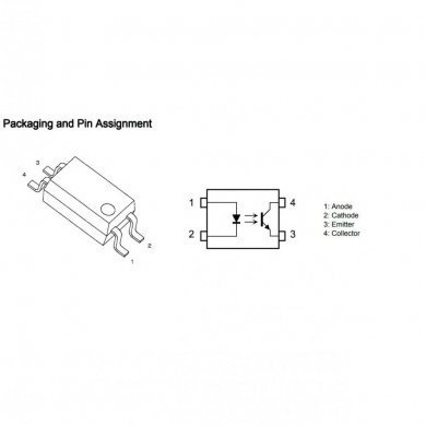 Fotoacoplador optico Toschiba P293 SMD