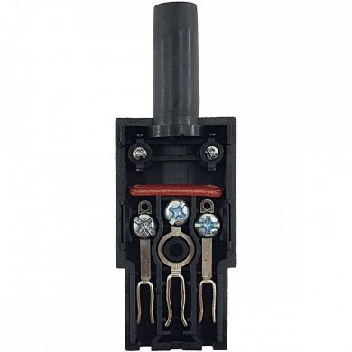 Plug JA-2231 tripolar fêmea 10A (Kit 2x)