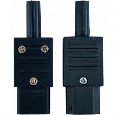 TMD-TRIFEXT-XXX Plug JA-2231 tripolar fêmea 10A (Kit 2x)