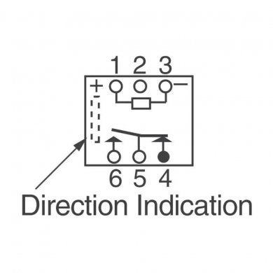 TN Relay Low Signal Relays PCB 1A 5VDC DPDT