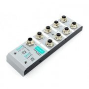Moxa Switch Ethernet 8 Portas M12 10/100BTX  8 port unmanaged Ethernet switch w/(8) M12 10/100BTX ports (12/24