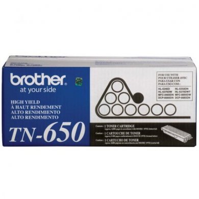 Toner Brother TN650 8.000 Páginas Preto