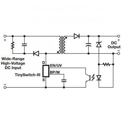 TNY275PN CI conversor CA/CC 85-265VAC 12VCC 132kHz SMD DIP8