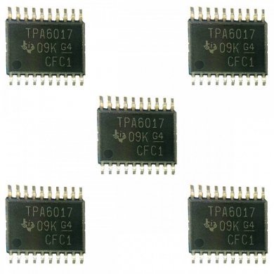 TPA6017A2PWPRG4 CI TPA6017 amplificador de audio 2W Stereo (Kit 5x)