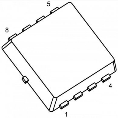 Mosfet 8131 PCH 30V 10A TSON8 SMD