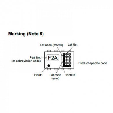 TPCF8001-10QTD Mosfet F2A NCH 30V 7A SOP8 SMD (Kit 10x unidades)
