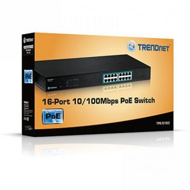TPE-T160 Switch TRENDnet 16 portas 10/100 Mbps