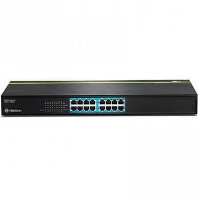 TPE-T160H Switch TrenDnet 16 Portas POE+ 10/100bps