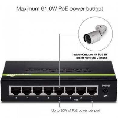 TPE-TG44G Switch TrenDnet 8 Portas Gigabit