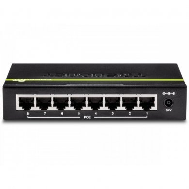 TPE-TG82G Trendnet switch 8 portas gigabit POE+ 61W max