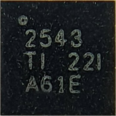 TPS2543RTER CI 2543 controlador de carga USB WQFN16 SMD