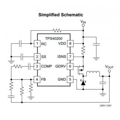 Ci 40200 regulador de tensão 4.5 a 52V 3A SOIC-8
