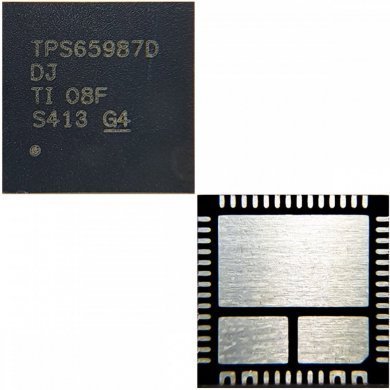 TPS65987DDHRSHR CI TPS65987D interface USB QFN56 SMD 3.3V
