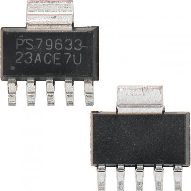 TPS79633DCQR PS79633 3.3V 1A Regulador de Tensão LDO SOT-223-6