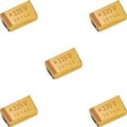 5x TKD capacitor de tantalo SMT 3.3uf 35v case 2312 kit com 5 unidades