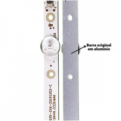 TPV-32AB69-3030-0D35-2X6-20191203-C 2x Barras LED TVs 32 AOC 32S5195/78G e 32S5295/78G