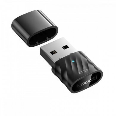 TQ-BT03A Toocki adaptador USB Bluetooth 5.3 preto