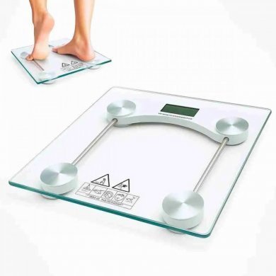 Balança digital pessoal 30x30cm capacidade 180kg