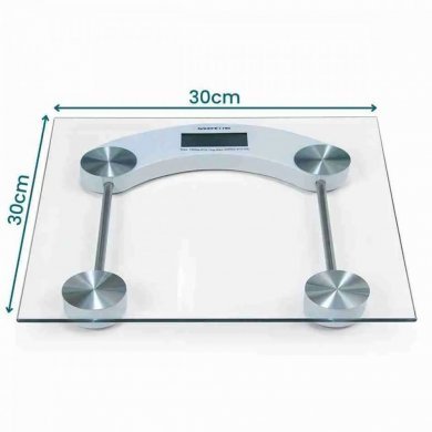 Balança digital pessoal 30x30cm capacidade 180kg