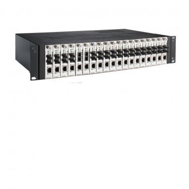 TRC-190-AC MOXA Chassis de midia 19 slots 110V p/ 220V AC