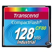 Transcend Cartao de Memoria CF 128MB CompactFlash CF80 128MB Industrial