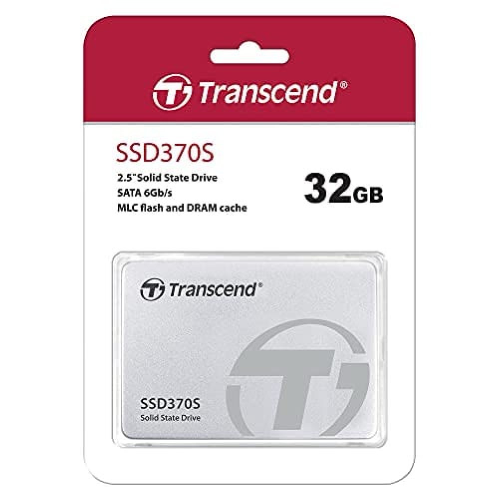 TS32GSSD370S Transcend SSD 32GB SATA III MLC NAND 2.5 Polegadas