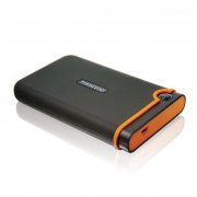 HD Externo Transcend 500GB StoreJet 25 Mobile TS500GSJ25M2 Emborrachado Proteção contra impactos, PC Rotação d