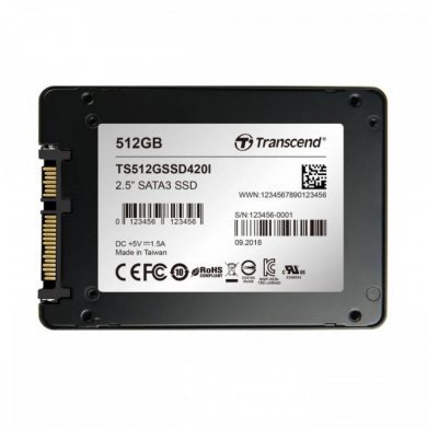 Transcend SSD 512GB SSD420I SATA 3 Industrial