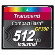 Transcend Compact Flash 512MB Industrial CF300 SLC NAND