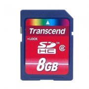 Cartão de Memória Transcend SD Card TS8G Capacidade: 8GB, Compatível com Dispositivos Host SDHC, Incompatível 