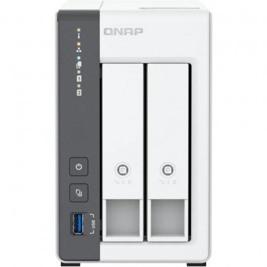 TS-216G QNAP Servidor NAS 2 baias Quad Core 1.8GHz 4GB RAM