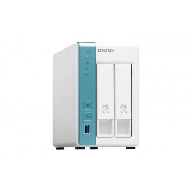 TS-231K Qnap NAS 2 Baias SATA até 40TB Hot Swap