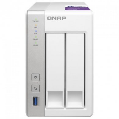 TS-231P Qnap Storage NAS 2 Baias até 32TB SATA3