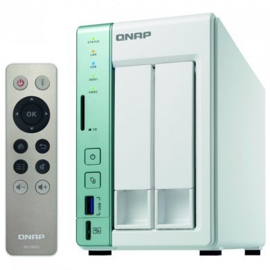 TS-251A STORAGE NAS QNAP 2 BAIAS ATÉ 20TB