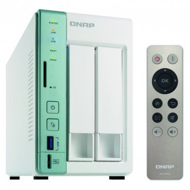 TS-251A STORAGE NAS QNAP 2 BAIAS ATÉ 20TB