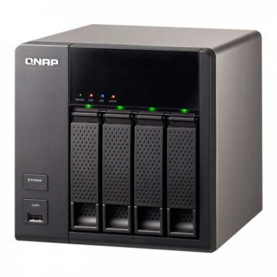 TS-412 NAS STORAGE QNAP para 4 HDs SATAIII