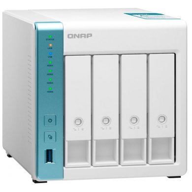 TS-431K Qnap NAS 4 Baias SATA até 64TB Hot Swap