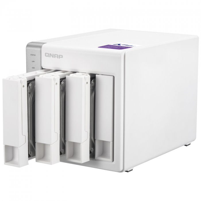 QNAP TS-431P NAS 4ベイ TS-431P NAS Qnap 4 BAIAS até 64TB TS 431P