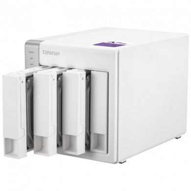 TS-431P NAS Qnap 4 BAIAS até 64TB TS 431P