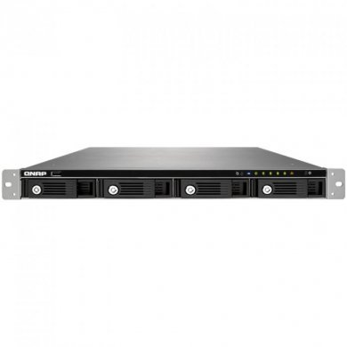 TS-451U STORAGE NAS QNAP 4 Baias 2.5/3.5 Rack 1U