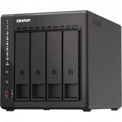 TS-453E-8G QNAP NAS 4 Baias até 94TB Processador Celeron 8GB