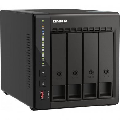 TS-453E-8G QNAP NAS 4 Baias até 94TB Processador Celeron 8GB
